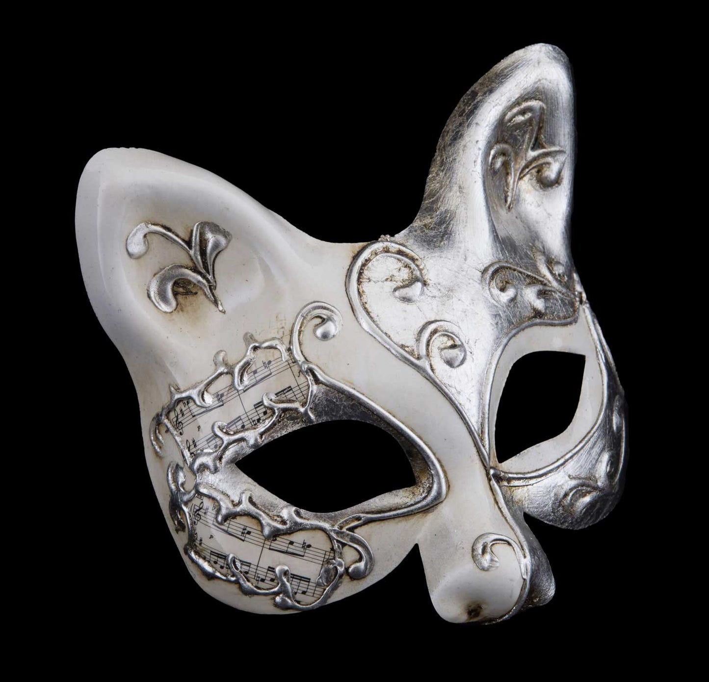 Masque Chat Gatto Musica Collection Iceland – Artisanat Authentique de Venise