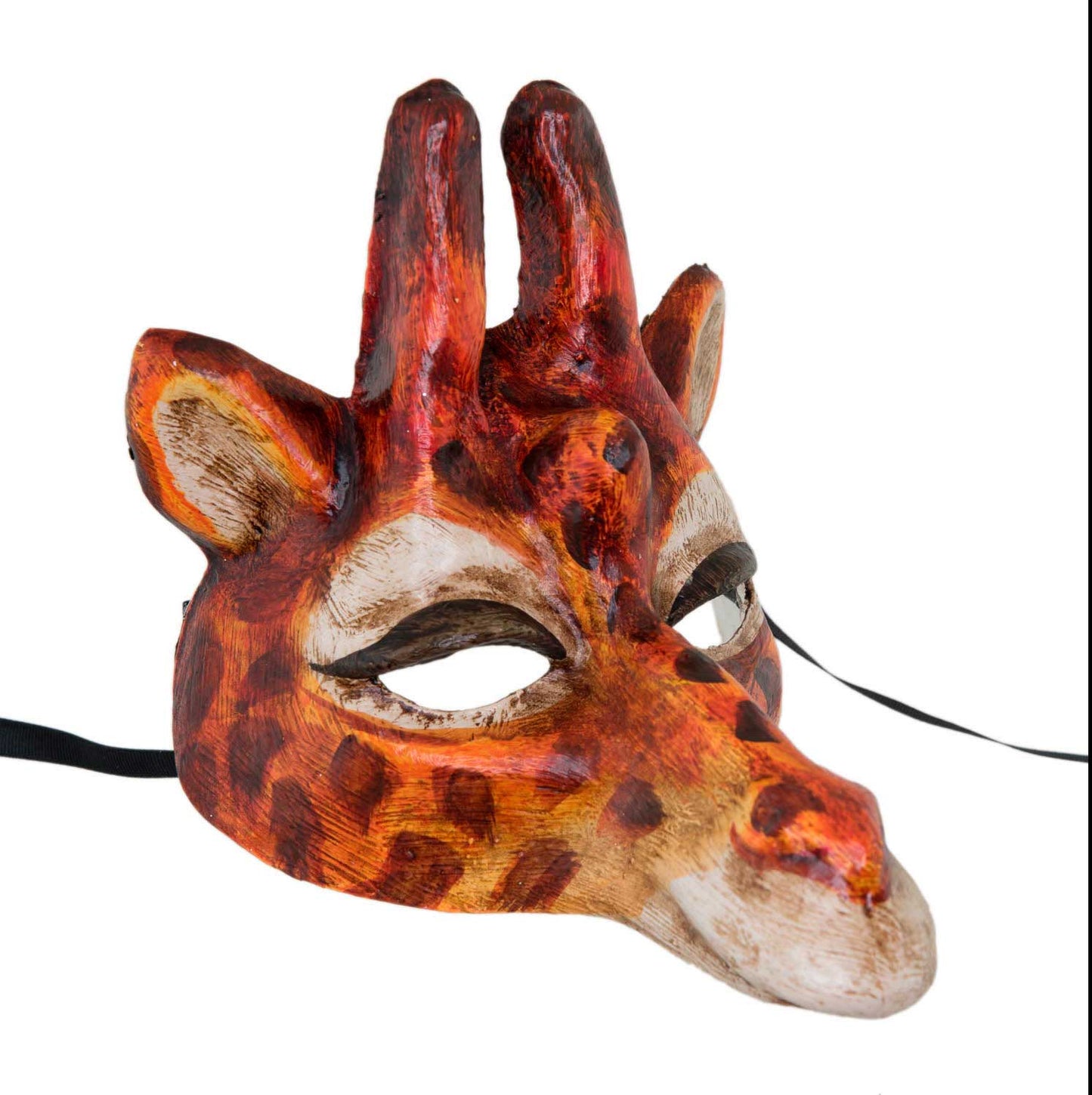 Masque de Venise Girafe – Artisanat Authentique de Venise