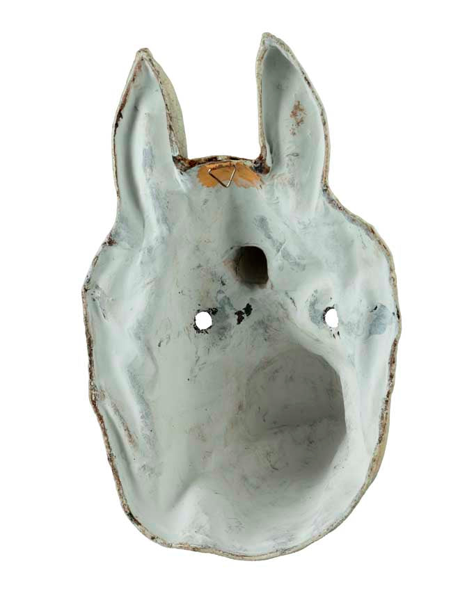 Masque Vénitien Macramé La Licorne Dorée avec Strass et Perles – Artisanat Authentique de Venise