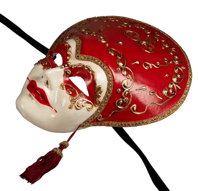 Masque Volto Doge Liberty de Venise – Artisanat Authentique de Venise