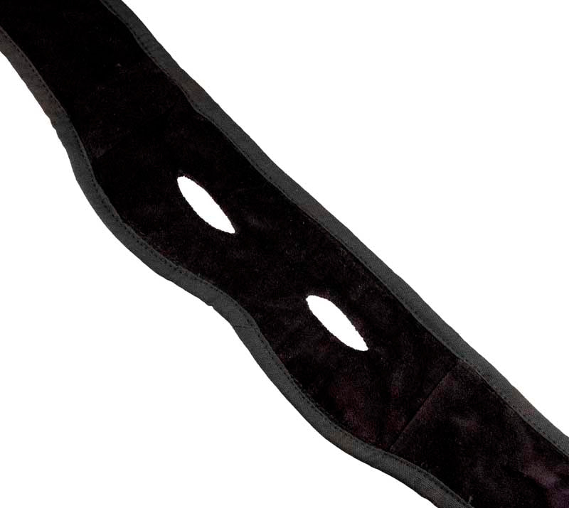 Masque de Justicier Coquin en Velours Noir – Artisanat Authentique de Venise