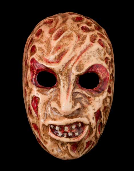 Masque Freddy Halloween Horreur – Artisanat Authentique de Venise