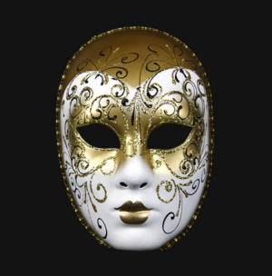 Masques VisageMasques de Venice en papier m\u00e2ch\u00e9