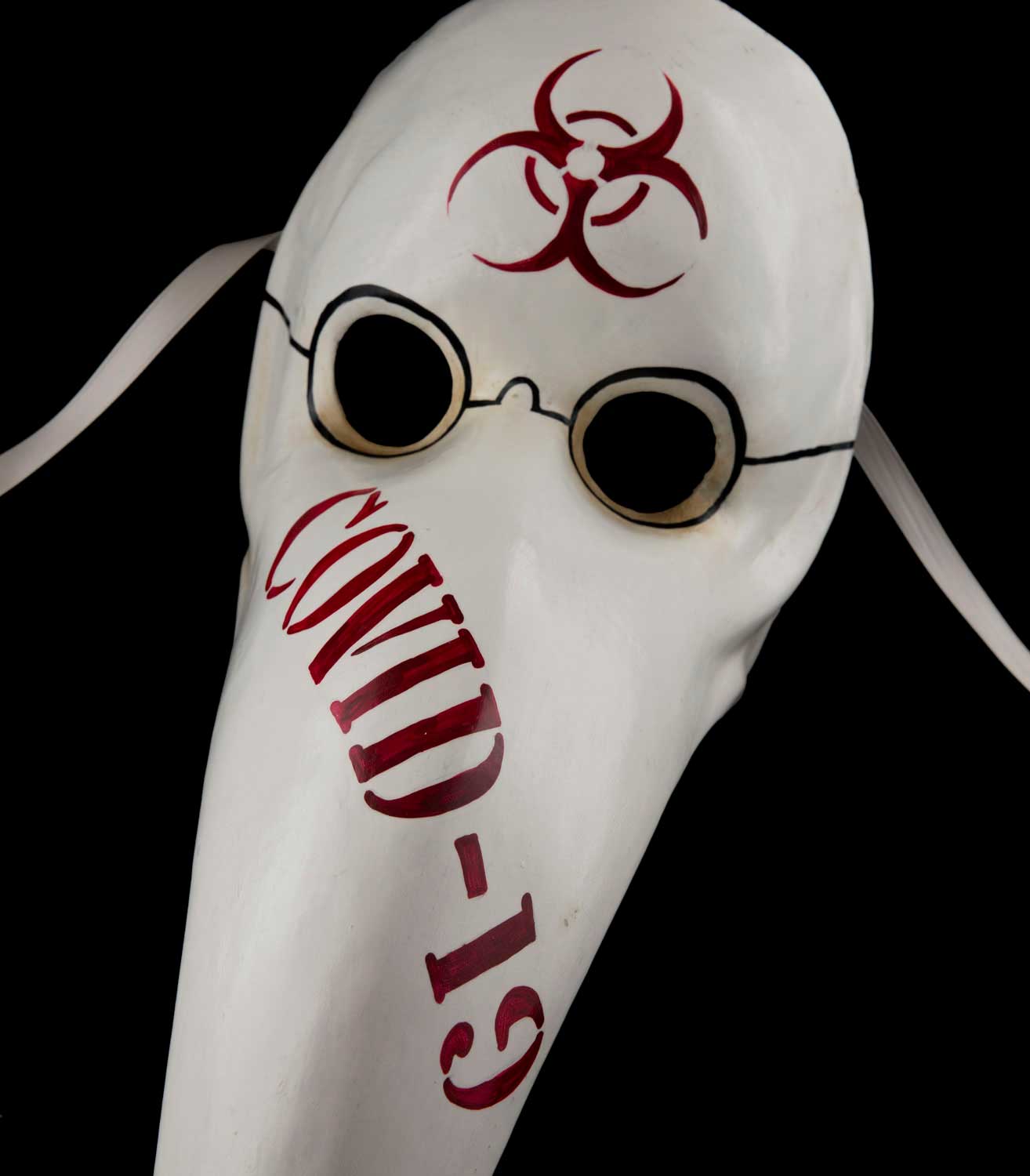 Masque Docteur de la Peste et du Covid – Artisanat Authentique de Venise