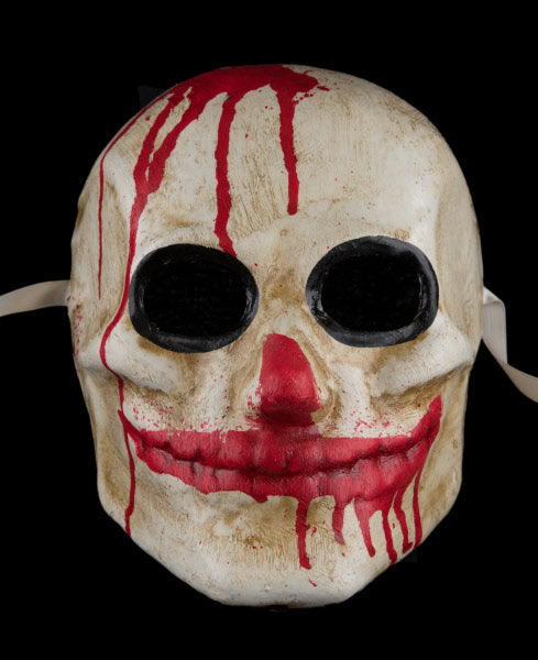 Masque Tête de Mort Ensanglantée Vénitien – Artisanat Authentique de Venise