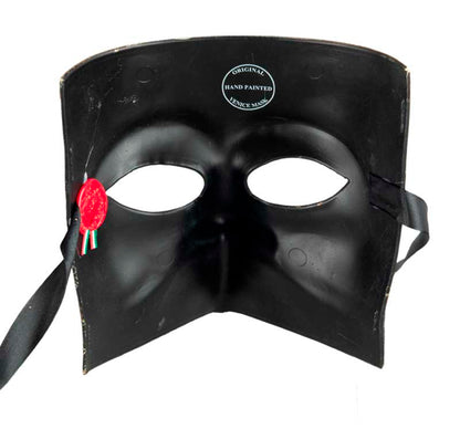 Masque Vénitien Bauta Musica Milo Volto – Artisanat Authentique de Venise