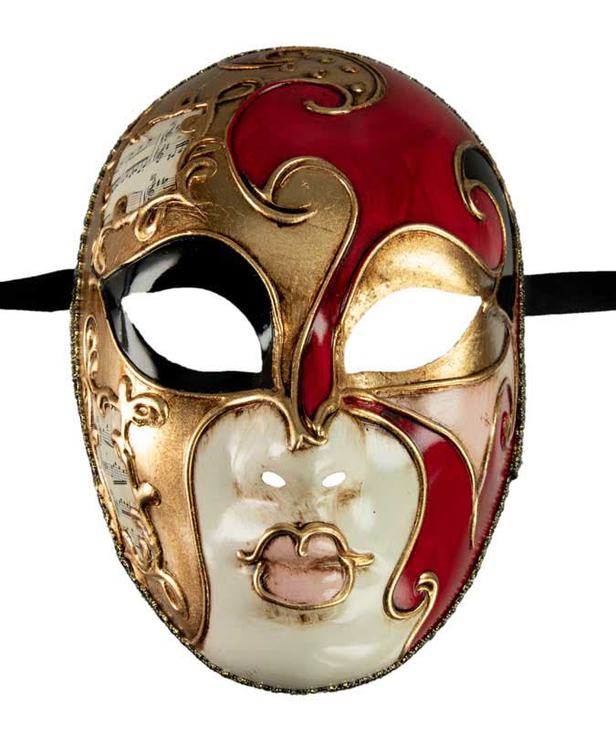 Masque Volto Musica Milo – Artisanat Authentique de Venise