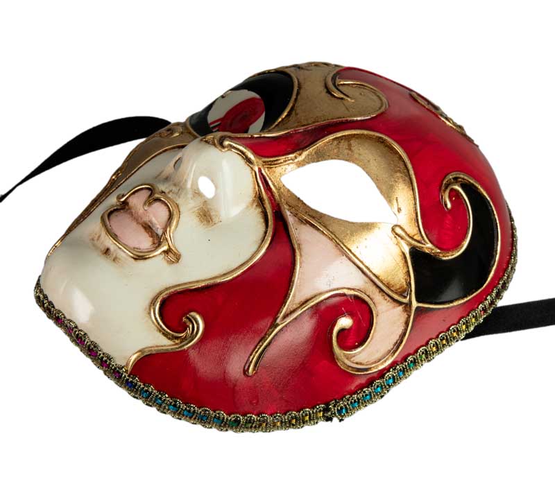 Masque Volto Musica Milo – Artisanat Authentique de Venise