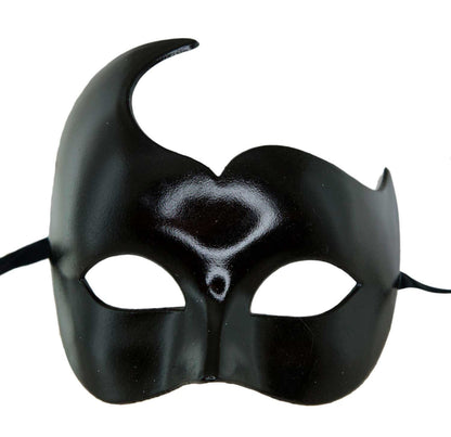 Masque Colombine Cygne Noir – Artisanat Authentique de Venise