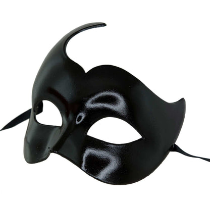 Masque Colombine Cygne Noir – Artisanat Authentique de Venise