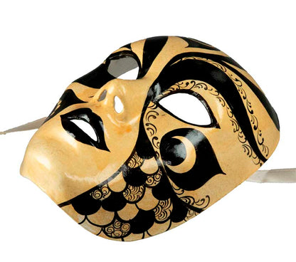 Masque Vénitien Volto Authentique – Symbole de Venise – Artiste Eliana