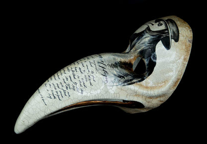 Masque Docteur de la Peste Medico della Peste – Artisanat Authentique de Venise