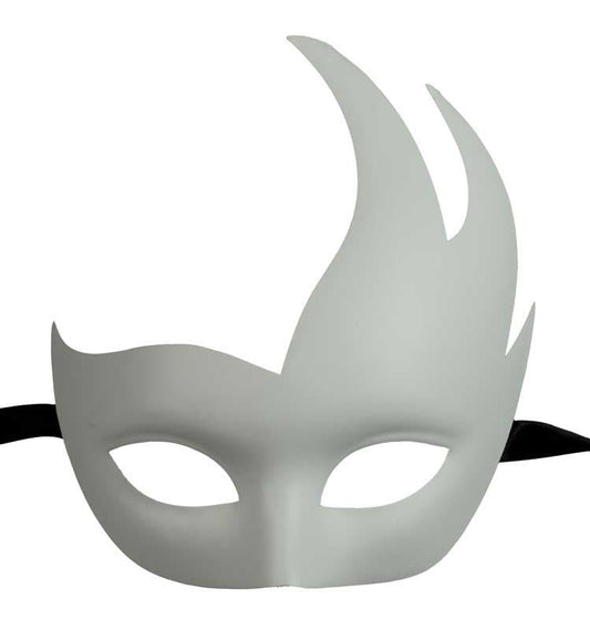 Masque Colombine Cygne Blanc à Peindre Vénitien Carnaval de Venise – Artisanat Authentique de Venise