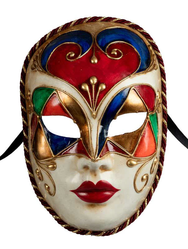 Masque Volto Tutti Fruiti Doré – Artisanat Authentique de Venise