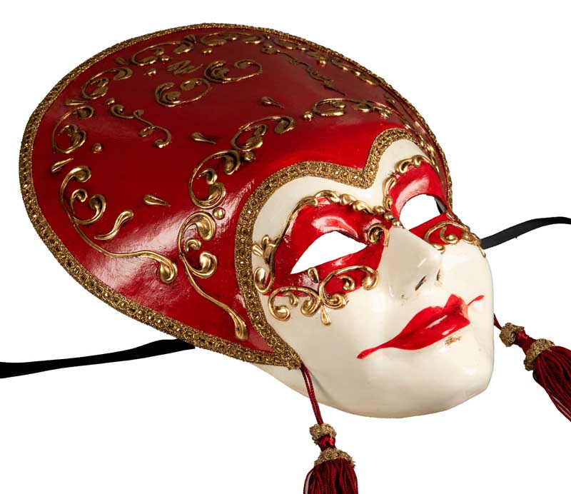 Masque Volto Doge Liberty de Venise – Artisanat Authentique de Venise