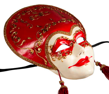Masque Volto Doge Liberty de Venise – Artisanat Authentique de Venise