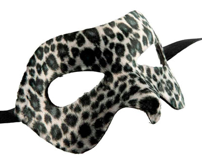 Masque Colombine Coquin Panthère – Artisanat Authentique de Venise
