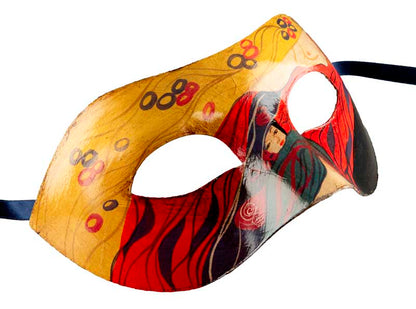 Masque Colombine Femme Collection Accademia – Artisanat Authentique de Venise