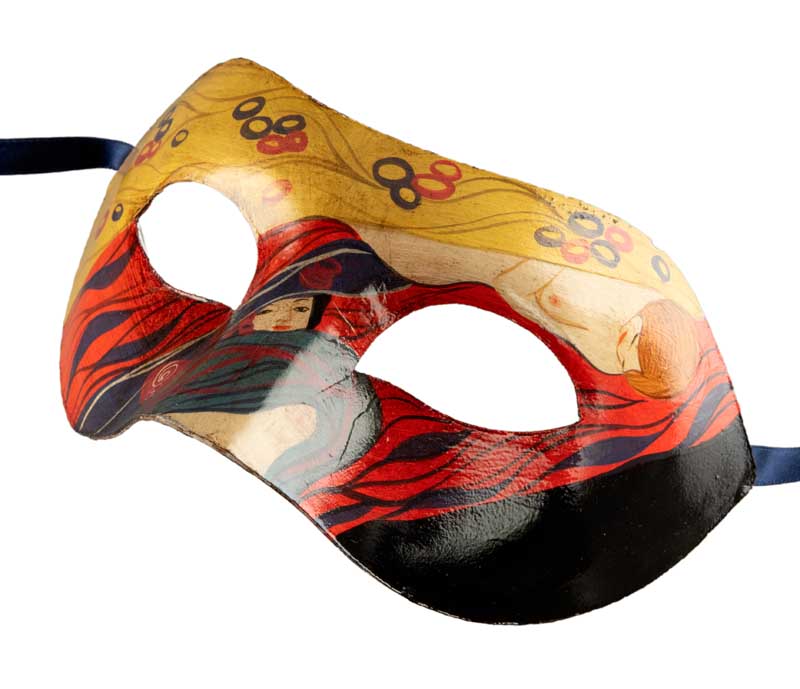 Masque Colombine Femme Collection Accademia – Artisanat Authentique de Venise