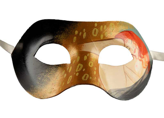 Masque Colombine Femme Collection Accademia – Artisanat Authentique de Venise