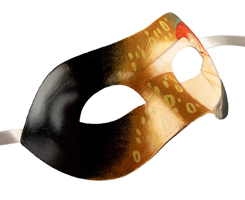 Masque Colombine Femme Collection Accademia – Artisanat Authentique de Venise