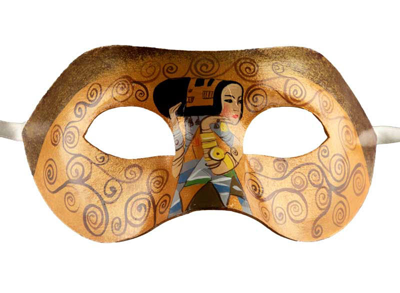 Masque Colombine Femme Collection Accademia – Artisanat Authentique de Venise