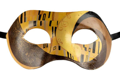 Masque Colombine Art Déco Collection Accademia – Artisanat Authentique de Venise