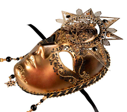 Masque Vénitien Soleil – Artisanat Authentique de Venise