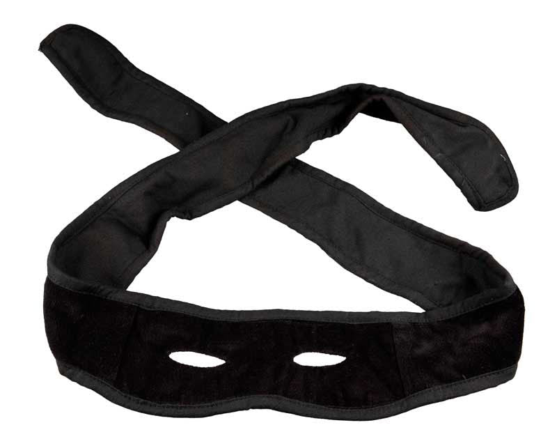 Masque de Justicier Coquin en Velours Noir – Artisanat Authentique de Venise