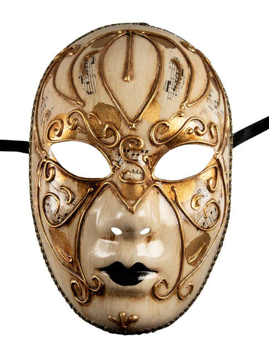 Masque Volto Sinfonia – Artisanat Authentique de Venise