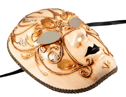 Masque Volto Sinfonia – Artisanat Authentique de Venise