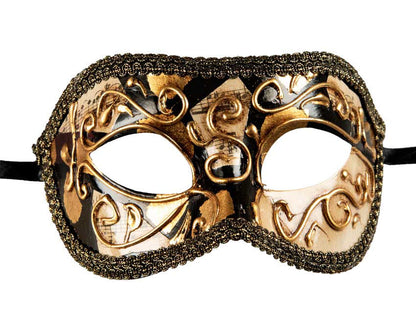 Masque Colombine Musica de Venise – Artisanat Authentique et Élégance Intemporelle