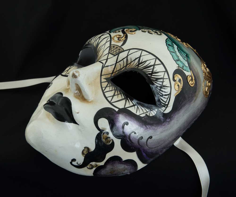 Masque Volto de Venise – Artiste Eliana  – Artisanat Authentique de Venise