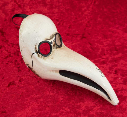 Masque Miniature Docteur de la Peste – Artisanat Authentique de Venise