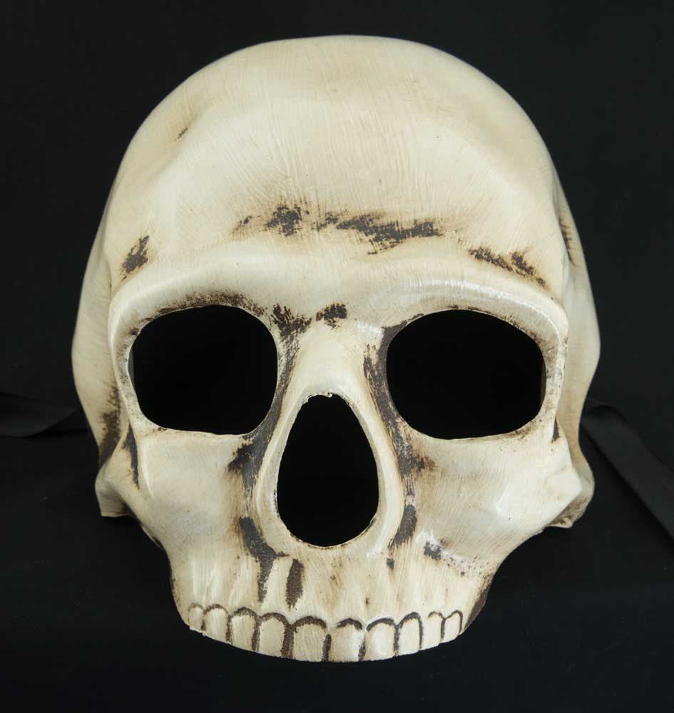 Masque Tête de Mort Crâne de Venise – Artisanat Authentique de Venise