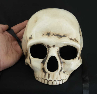 Masque Tête de Mort Crâne de Venise – Artisanat Authentique de Venise