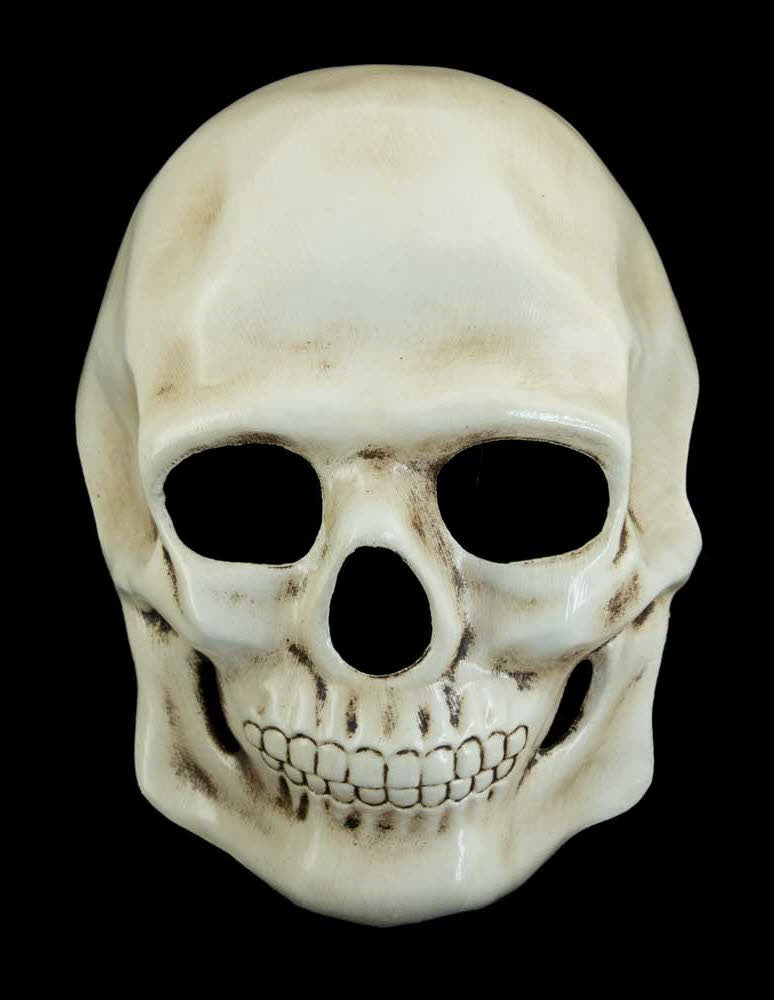 Masque Tête de Mort Crâne de Venise – Artisanat Authentique de Venise