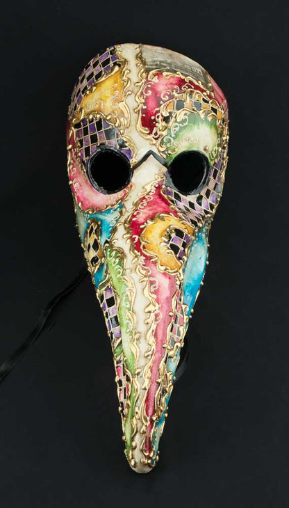 Masque Docteur de la Peste Place Saint-Marc – Artisanat Authentique de Venise