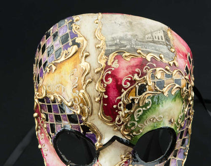 Masque Docteur de la Peste Place Saint-Marc – Artisanat Authentique de Venise