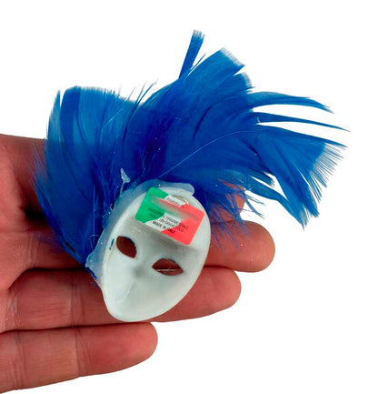 Magnet Masque de Venise Volto Bleu – Artisanat Authentique de Venise