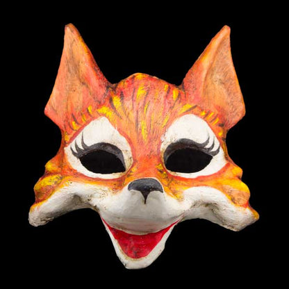 Masque Vénitien Le Renard – Artisanat Authentique de Venise