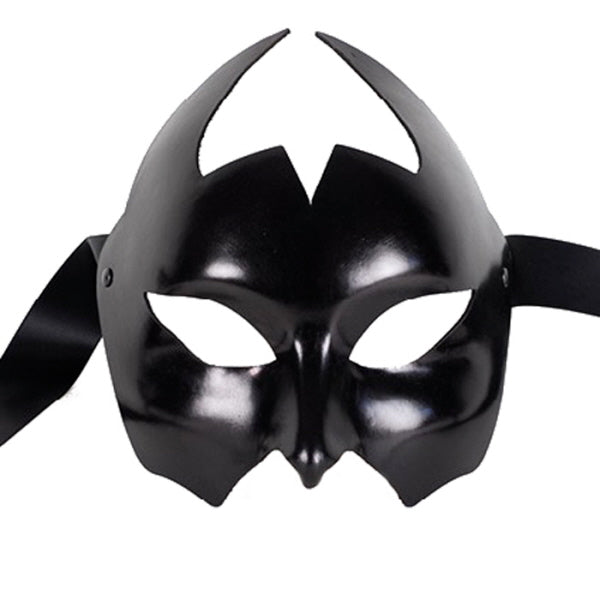 Masque Vénitien Diable en Cuir Véritable – Artisanat Authentique de Venise