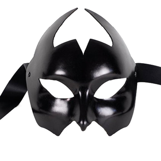 Masque Vénitien Diable en Cuir Véritable – Artisanat Authentique de Venise