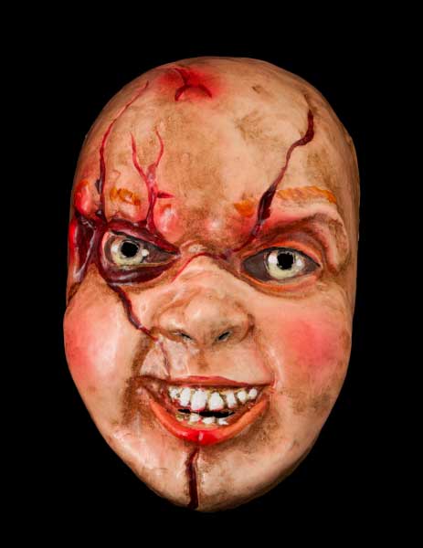 Masque Chucky Doll Halloween Horreur – Artisanat Authentique de Venise