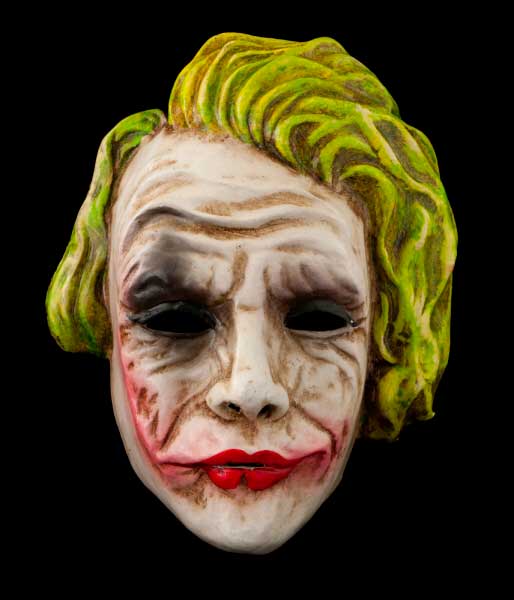 Masque Joker (Batman) Halloween Horreur – Artisanat Authentique de Venise