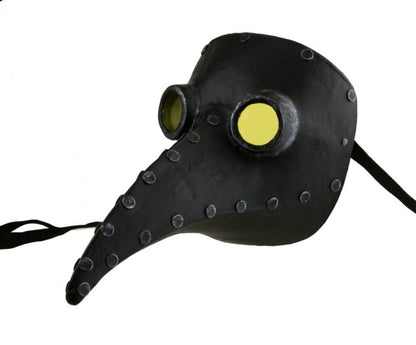 Masque Docteur de la Peste Futuriste – Artisanat Authentique de Venise