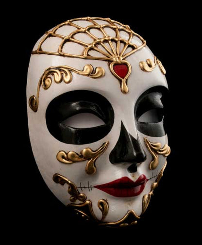 Masque Gothique Angélique de Venise – Artisanat Authentique de Venise