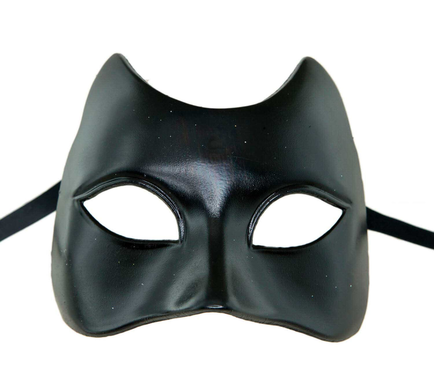 Masque Vénitien Chat Noir Petit Visage – Artisanat Authentique de Venise