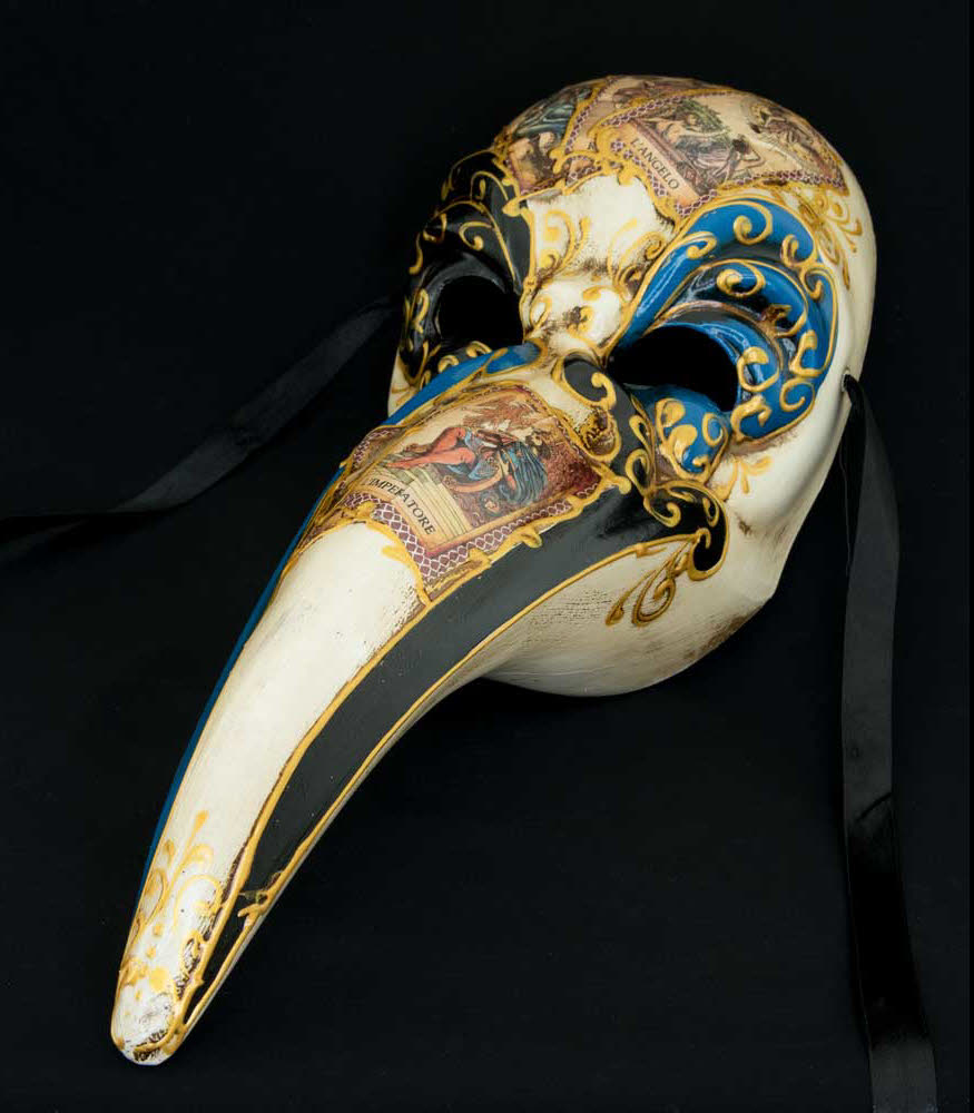 Masque de Venise Docteur de la Peste Médecin Tarot Angelo
