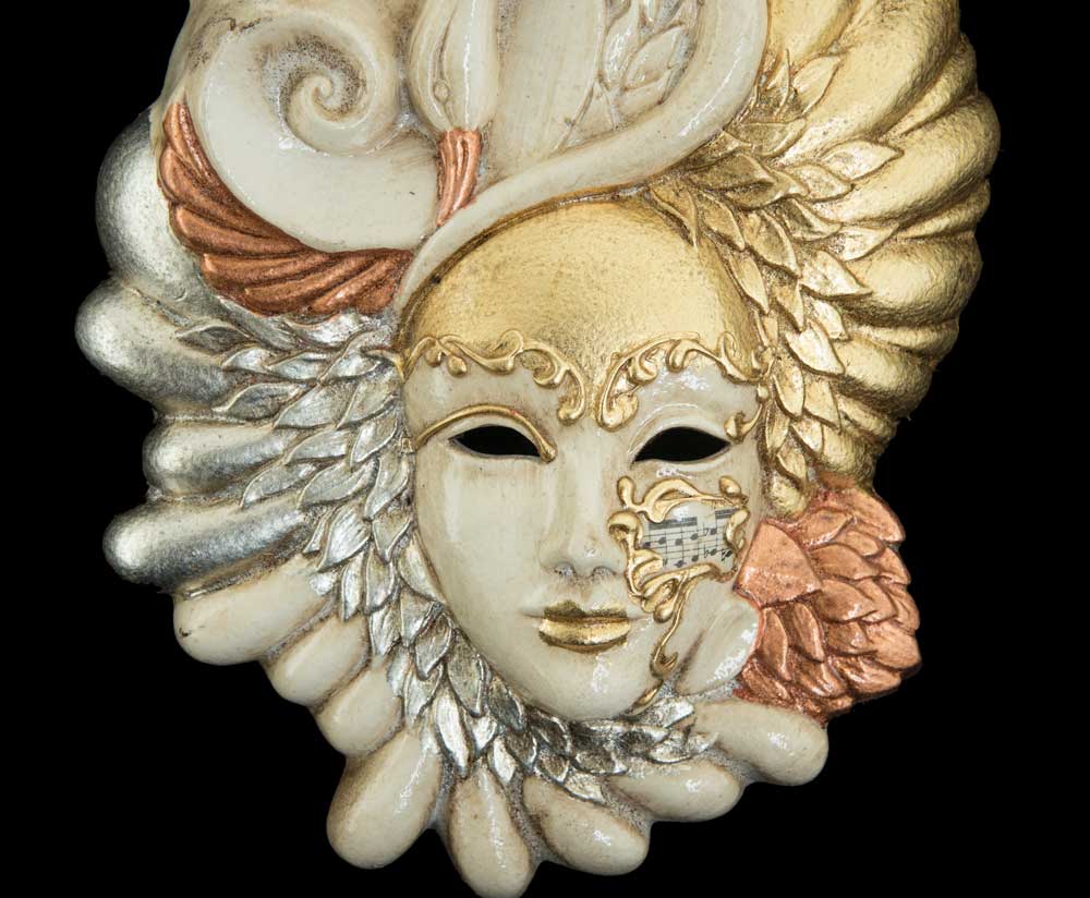 Masque De Venise En Céramique - Nouvelle Collection - Fait Main